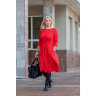 Italy fashion Šaty MERY Červená – Sleviste.cz