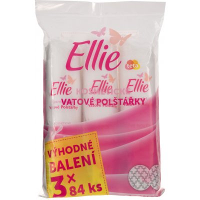 Ellie odličovací polštářky 3 x 84 ks