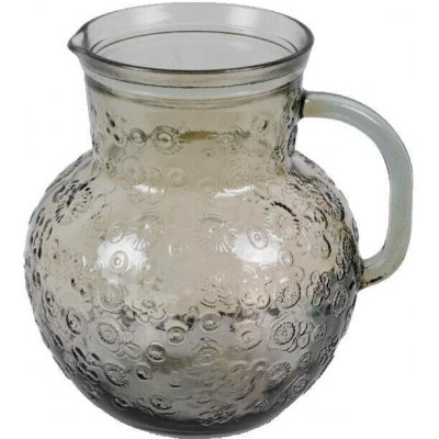 Džbán FLORA, 2,3L lahvově hnědá|kouřová (DOPRODEJ)|Vidrios San Miguel|Recycled Glass – Hledejceny.cz