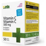 Virde Vitamin C 500 mg se šípkem 50 tablet – Zboží Mobilmania