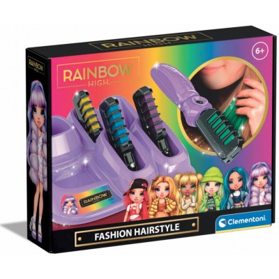 Rainbow High - Vlasový make up - Módní duhový účes – Zboží Dáma