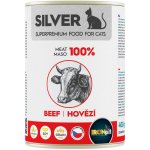 IRONpet Silver Cat Hovězí 100% masa 400 g – Zboží Mobilmania