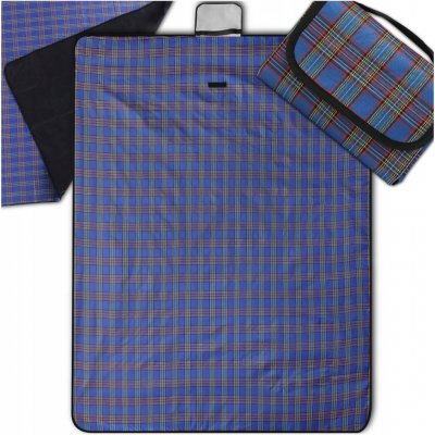 Verk Pikniková deka 150 x 200 cm károvaná modrá II – Zboží Mobilmania