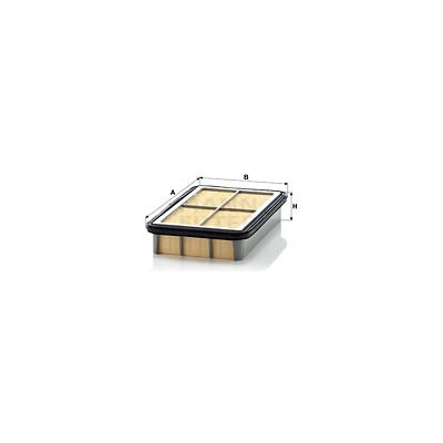 Vzduchový filtr MANN-FILTER C 2568 – Hledejceny.cz