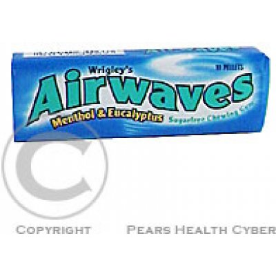 Wrigley's Airwaves Menthol & Eucalyptus 14 g – Sleviste.cz
