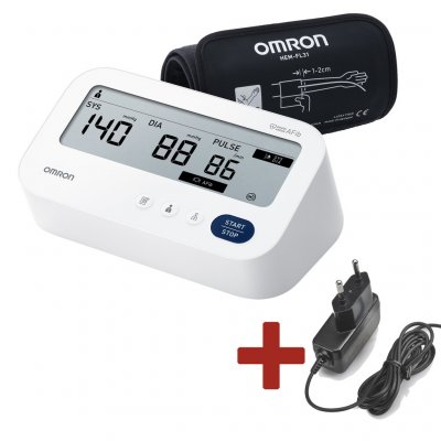 Omron M3 Comfort s AFib digitální tonometr + síťový zdroj – Hledejceny.cz