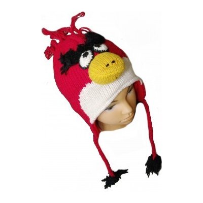 čepice angry bird červená Gift3 1338 – Zboží Mobilmania