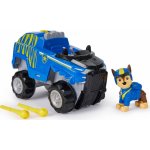 Spin Master Tlapková patrola Mighty Pups Deluxe policejní vozidlo + figurka Chase – Zboží Mobilmania