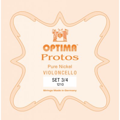 OPTIMA PROTOS (3/4) - Struny na violoncello - sada – Sleviste.cz