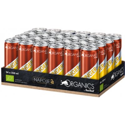 Organics Ginger Beer Bio 24 x 250ml Red Bull Organics