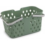 Prima-obchod Plastový košík 18x28,5 cm, barva 2 zelená sv. – Sleviste.cz
