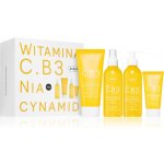 Ziaja Vitamin C.B3 Niacinamide lehké tělové mléko 200 ml + čisticí osvěžující tonikum 190 ml + mycí gel na obličej 190 ml + energizující krém 50 ml – Sleviste.cz