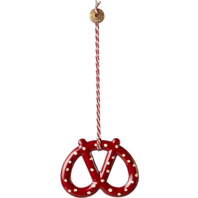 Vánoční plechová ozdoba Pretzel Dot Maileg – Hledejceny.cz