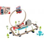 Teddies Vlak s kolejemi 60ks na baterie v krabici 30x21x6cm – Zboží Dáma
