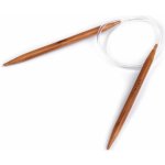Kruhové jehlice bambusové č. 3; 3,5; 4; 4,5; 5; 5,5; 6; 6,5; 7; 8 Velikost: 8mm – Zbozi.Blesk.cz