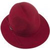 Klobouk Dámský klobouk tmavá červená P0410 52814/15BB