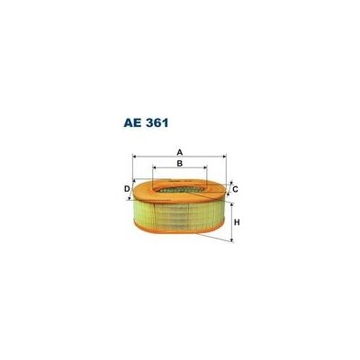 Vzduchový filtr FILTRON AE 361 – Hledejceny.cz