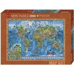Heye Úžasný svět 2000 dílků – Sleviste.cz