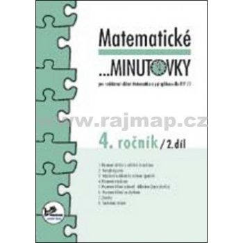 Matematické minutovky pro 4. ročník/ 2. díl - 4. ročník - Hana Mikulenková, Josef Molnár