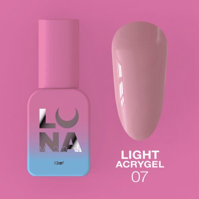 Lunamoon Light Acrygel 07 13 ml – Sleviste.cz