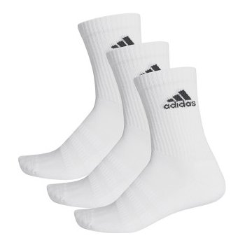 adidas ponožky Performance CUSH CRW 3PP Bílá Černá