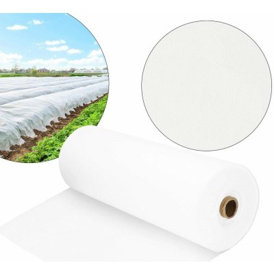 Springros Agro netkaná krycí textilie 1,6 x 50 m, 70GSM AG0002 – Zboží Mobilmania