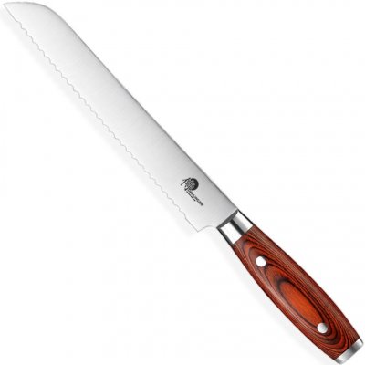 Dellinger Nůž na pečivo GERMAN PAKKA WOOD 20 cm – Zboží Mobilmania