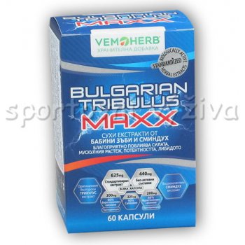 VemoHerb Bulgarian Tribulus Maxx 60 kapslí