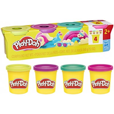 Play-Doh HASBRO 4ks kelímků 4 x 85g assort – Sleviste.cz