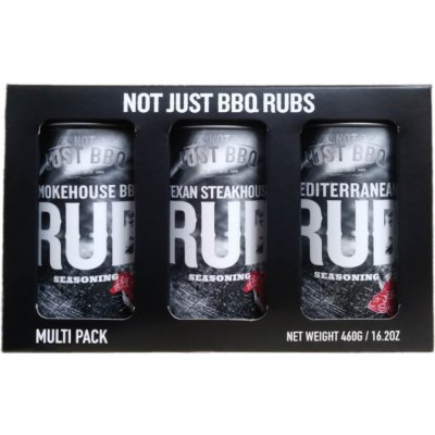 Not Just BBQ BBQ koření Multipack 460 g