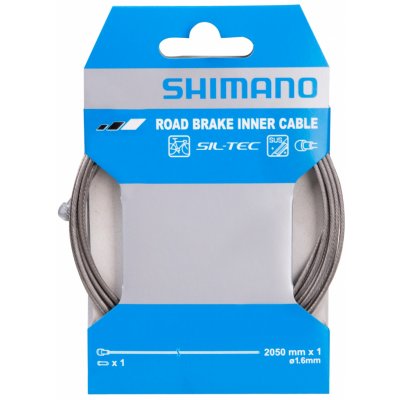 Shimano lanko brzdové silniční SH SIL-TEC 2,05 m x 1,6 mm – Zboží Dáma