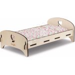 Wooden Bed Floral Corolle pro 30–36 cm panenku – Sleviste.cz