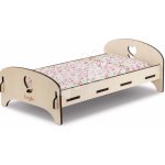 Wooden Bed Floral Corolle pro 30–36 cm panenku – Zboží Mobilmania