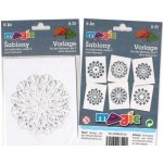 Magic papírové šablony sada T Mandaly – Zboží Dáma