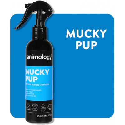 Animology Mucky pup bezoplachový šampon ve spreji pro štěňata 250 ml – Zboží Mobilmania