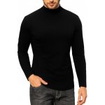 Bambusový rolák pánský černý – Zboží Dáma