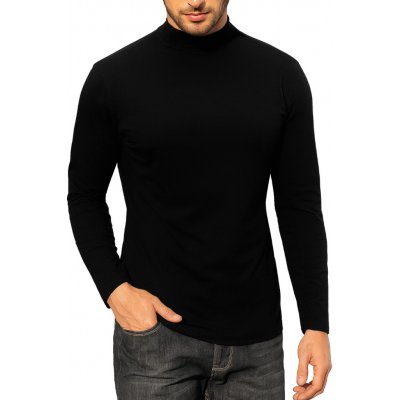 Bambusový rolák pánský černý – Zboží Dáma