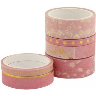 Creative Craft Group Samolepicí sada lososové se vzory 6 ks – Hledejceny.cz