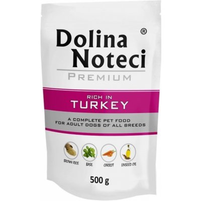 Dolina Noteci Premium Bohatá na krůtí maso 0,5 kg – Zbozi.Blesk.cz