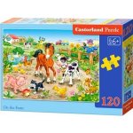 Castorland Na farmě 120 dílků – Zboží Dáma