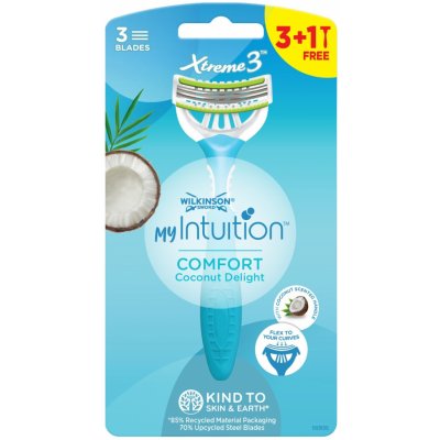 Wilkinson Sword Xtreme 3 Comfort Coconut Delight 4 ks – Zbozi.Blesk.cz