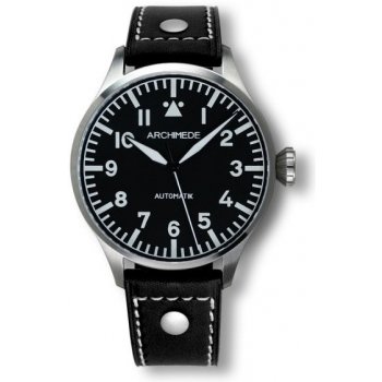 Archimede Pilot 42 A na tmavohnědém řemenu