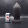 Anální kolík Topped Toys Deep Space 130 Obsidian prémiový silikonový anální kolík 25 x 10,5 cm