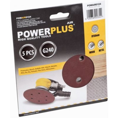 PowerPlus POWAIR0124 5x brusný disk G240