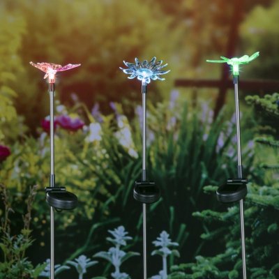 Haushalt international Solární zahradní zápich Květ 835115 – Zboží Dáma