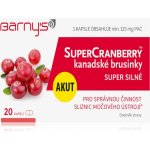 Barny's SuperCranberry kapsle pro zdraví močových cest 20 kapslí – Hledejceny.cz
