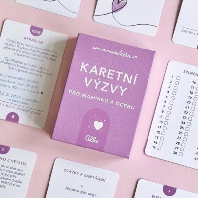 Albi Karetní výzvy Pro maminku a dceru – Zboží Živě