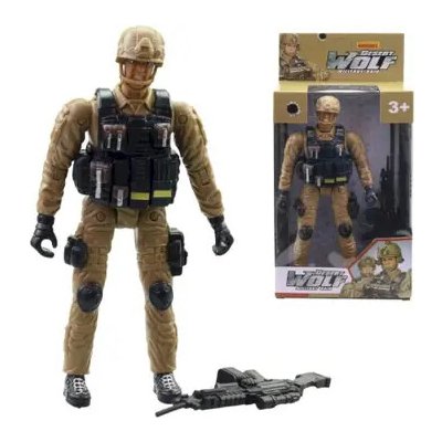 MaDe 22977 - voják s příslušenstvím, 18 cm – Hledejceny.cz