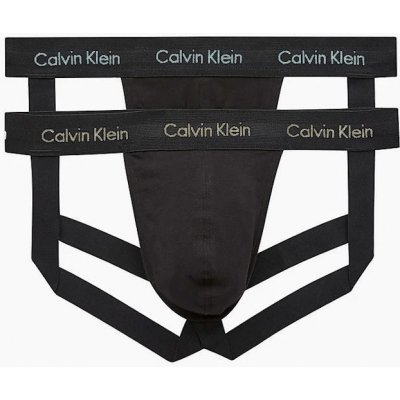 Calvin Klein pánské jocksy NB1354A 6F2 černé 2 pack