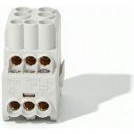 Eleman Blok pro rozdělení fází UVB 100 L, 1pól., 100A, 690V, šedý, DIN, 3164 – Sleviste.cz